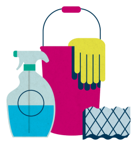 Cleaning supplie clipart